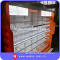 Free standing independent cosmetic makeup led display cabinet